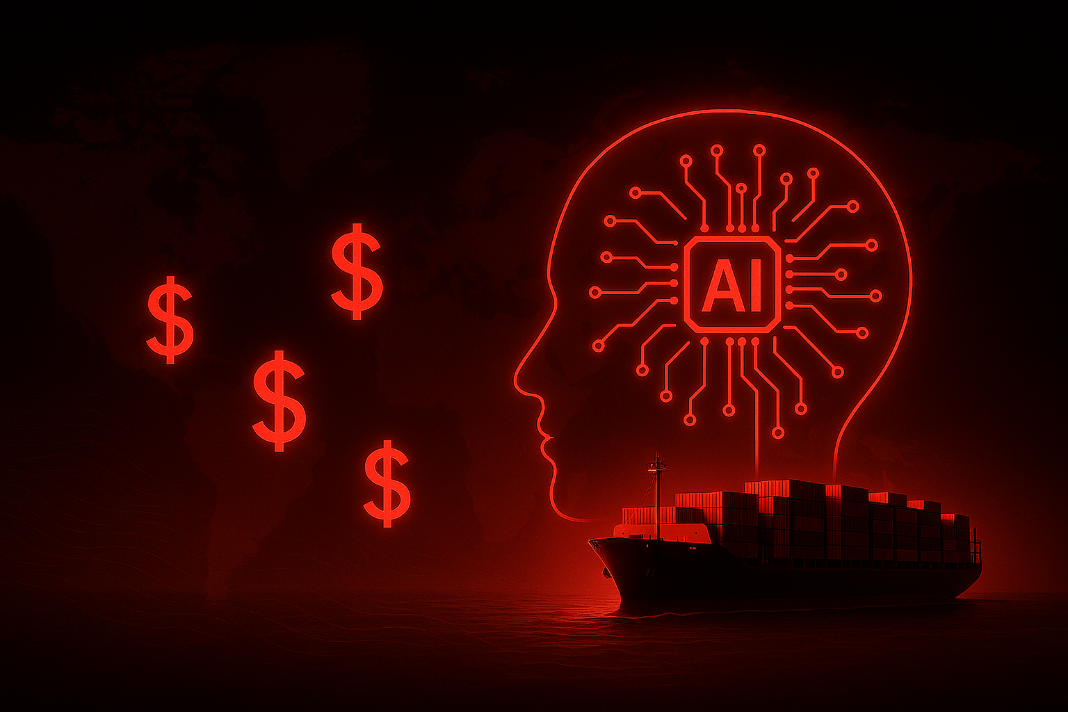 AI-powered rate management system optimizing freight costs for global forwarders